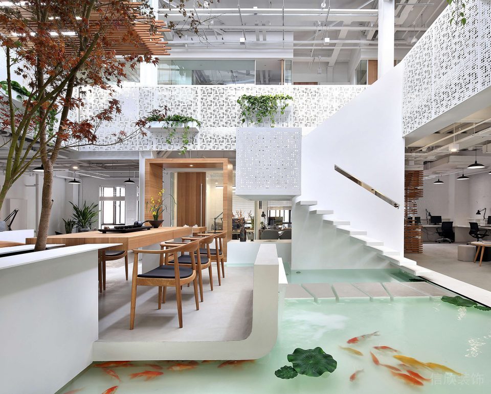 深圳南山佳嘉豪商務大廈1000平方米簡約式工業混搭風辦公室裝修案例中庭品茶區 深圳南山佳嘉豪商務大廈1000平方米簡約式工業混搭風辦公室裝修案例中庭品茶區