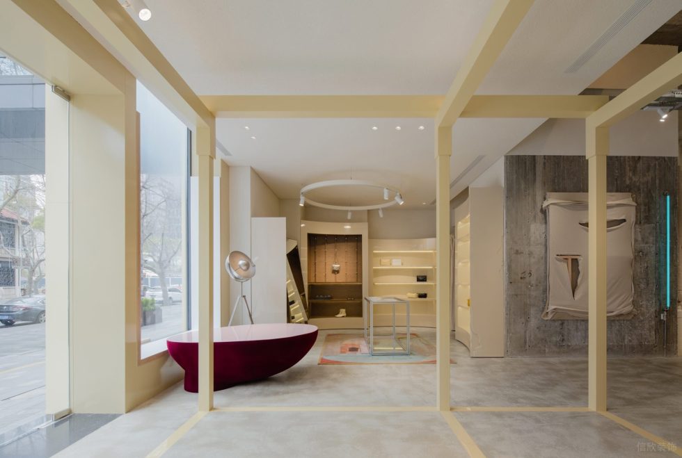 現代風服裝店旗艦店裝修設計-大廳 現代風服裝店旗艦店裝修設計-大廳