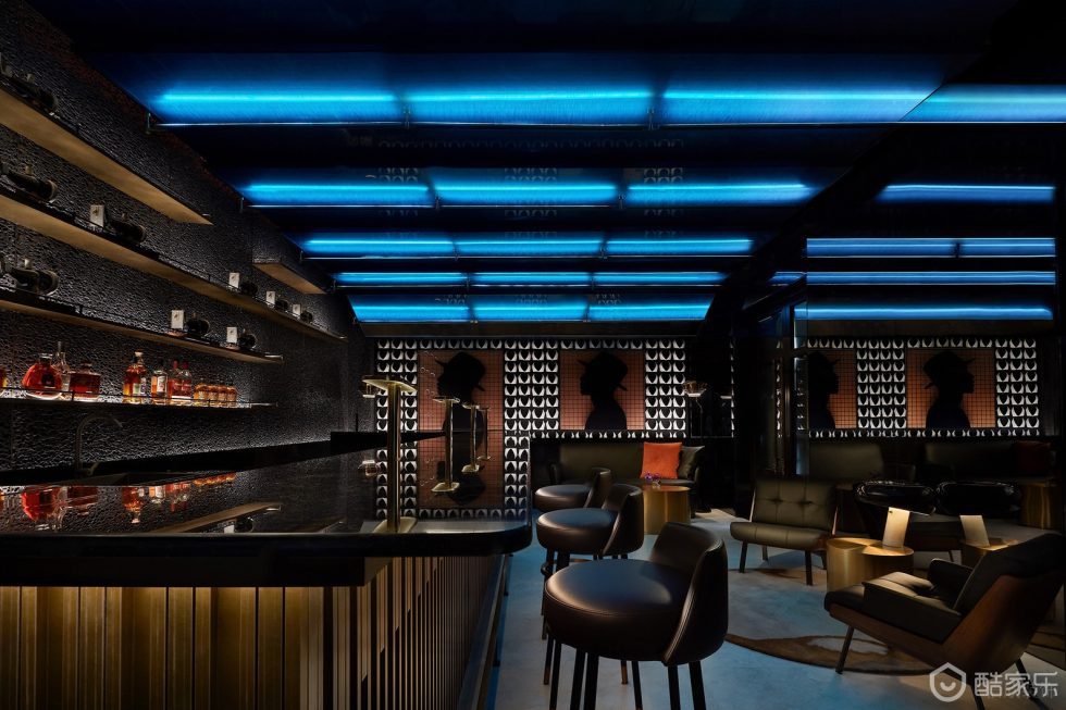 深圳市寶安區石巖smelix仕覓男裝高定店裝修設計 酒吧洽談區