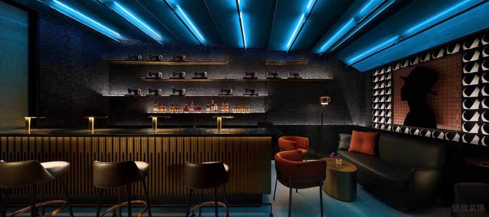 深圳市寶安區石巖smelix仕覓男裝高定店裝修設計 吧臺區