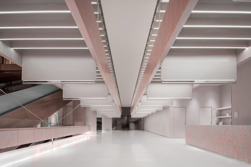 深圳市寶安區(qū)西鄉(xiāng)買手店wfc概念店裝修設計 頂面