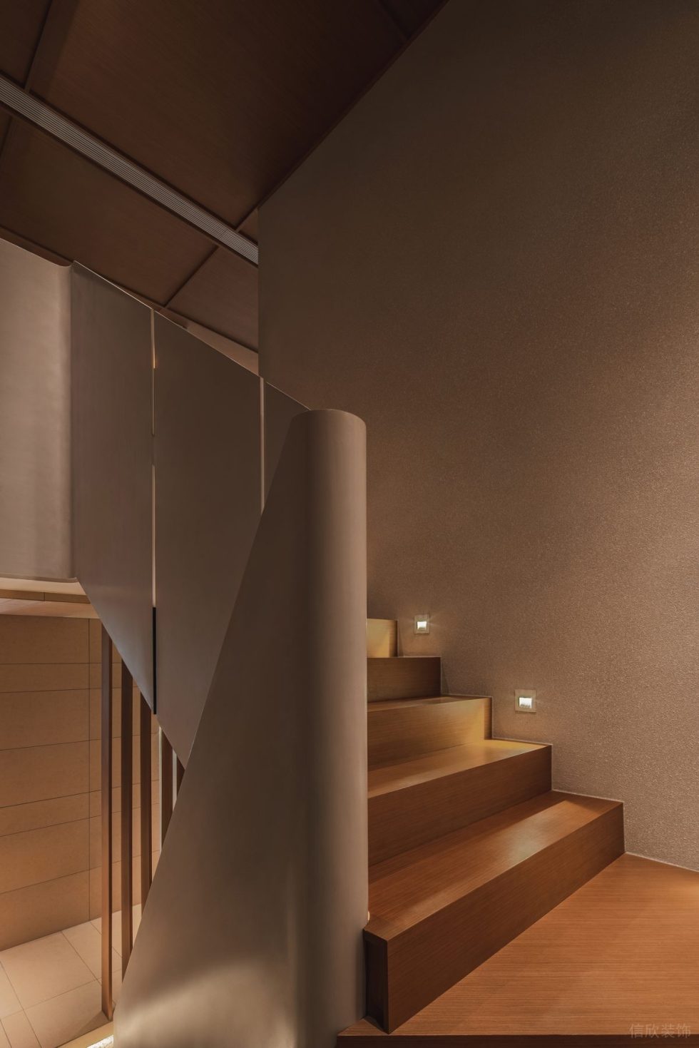 深圳市福田區(qū)保稅區(qū)新中式風(fēng)蘭美容抗衰中心裝修設(shè)計(jì)實(shí)景效果圖-實(shí)木旋轉(zhuǎn)樓梯 深圳市福田區(qū)保稅區(qū)新中式風(fēng)蘭美容抗衰中心裝修設(shè)計(jì)實(shí)景效果圖-實(shí)木旋轉(zhuǎn)樓梯