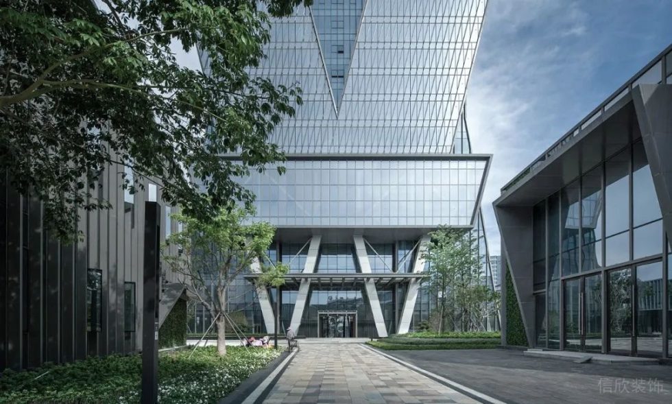 深圳市福田區農科中心大型商業綜合體數字小鎮裝修設計-正立面 深圳市福田區農科中心大型商業綜合體數字小鎮裝修設計-正立面