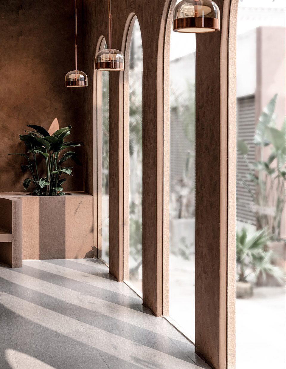 深圳市龍崗區橫崗有貓植說寵物店裝修設計-灰色復古磚過道 深圳市龍崗區橫崗有貓植說寵物店裝修設計-灰色復古磚過道