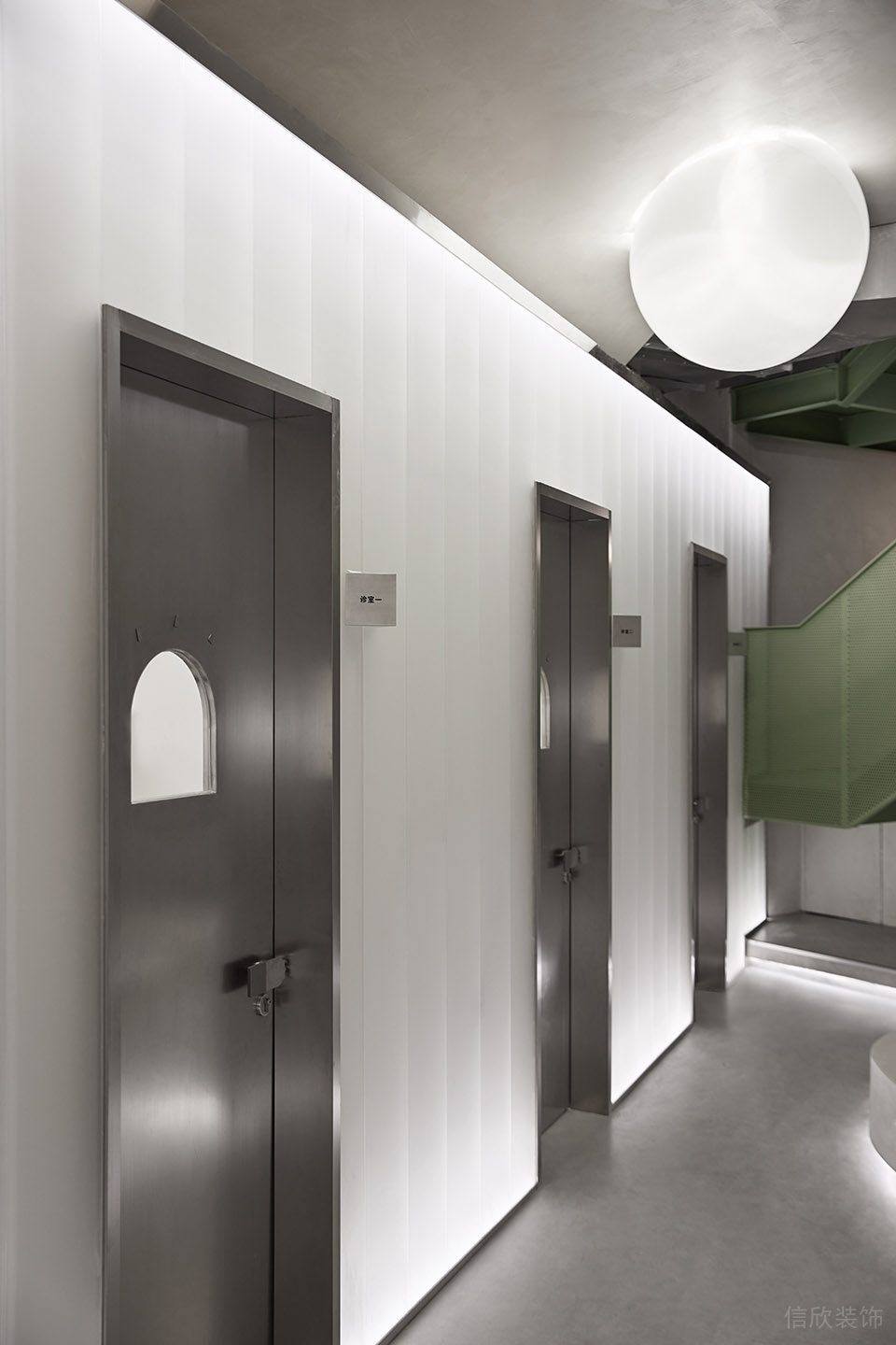 深圳市龍崗區龍崗中心城春田寵物醫院裝修設計-走廊 深圳市龍崗區龍崗中心城春田寵物醫院裝修設計-走廊