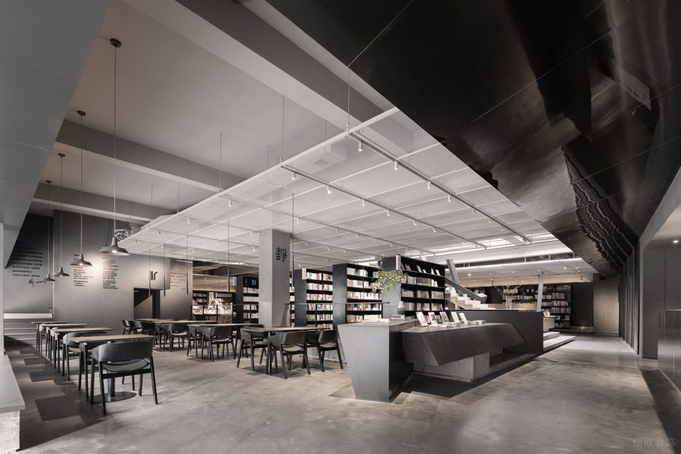 深圳市羅湖區(qū)翠竹止間麓山南現(xiàn)代風(fēng)書(shū)店裝修設(shè)計(jì)實(shí)景圖-大廳概覽 深圳市羅湖區(qū)翠竹止間麓山南現(xiàn)代風(fēng)書(shū)店裝修設(shè)計(jì)實(shí)景圖-大廳概覽