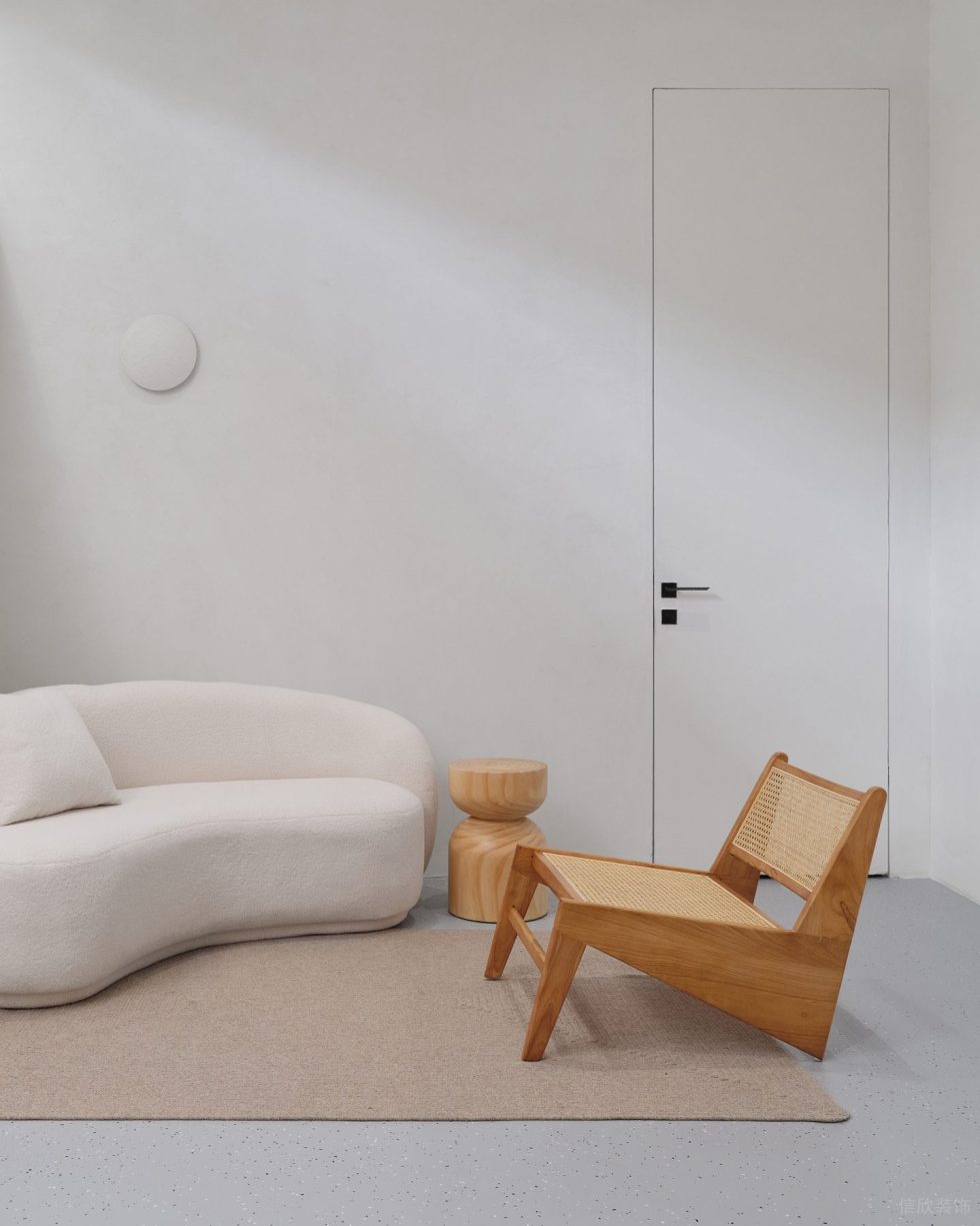 深圳市龍華區大浪侘寂風服裝店裝修設計-休息區 深圳市龍華區大浪侘寂風服裝店裝修設計-休息區