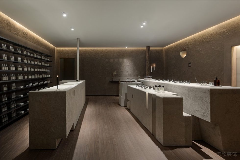 深圳市羅湖區(qū)東門現(xiàn)代風(fēng)香薰店裝修設(shè)計實景效果圖-大廳概覽