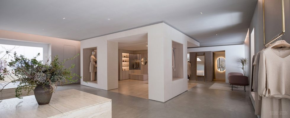 深圳市羅湖區人民南輕奢風女裝店emme品牌店裝修設計-大廳概覽 深圳市羅湖區人民南輕奢風女裝店emme品牌店裝修設計-大廳概覽