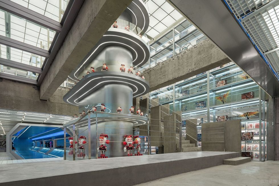 深圳市南山區后海新型科技風潮牌店買手店X11全球旗艦店裝修設計-大廳 深圳市南山區后海新型科技風潮牌店買手店X11全球旗艦店裝修設計-大廳