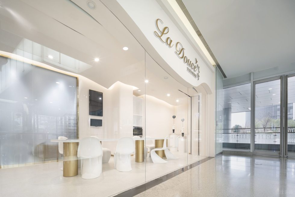 深圳市南山區(qū)科技園現(xiàn)代風(fēng)烘培體驗(yàn)店裝修設(shè)計(jì)效果圖-入口