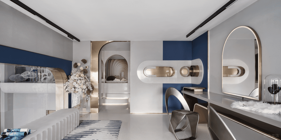 深圳市南山區(qū)蛇口現(xiàn)代輕奢風(fēng)禮服店裝修設(shè)計-高檔定制化妝區(qū) 深圳市南山區(qū)蛇口現(xiàn)代輕奢風(fēng)禮服店裝修設(shè)計-高檔定制化妝區(qū)