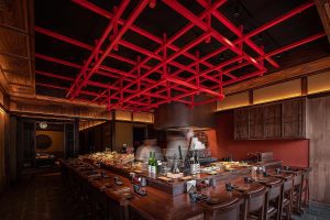 深圳市日式風(fēng)格餐廳吧臺(tái)裝修設(shè)計(jì)