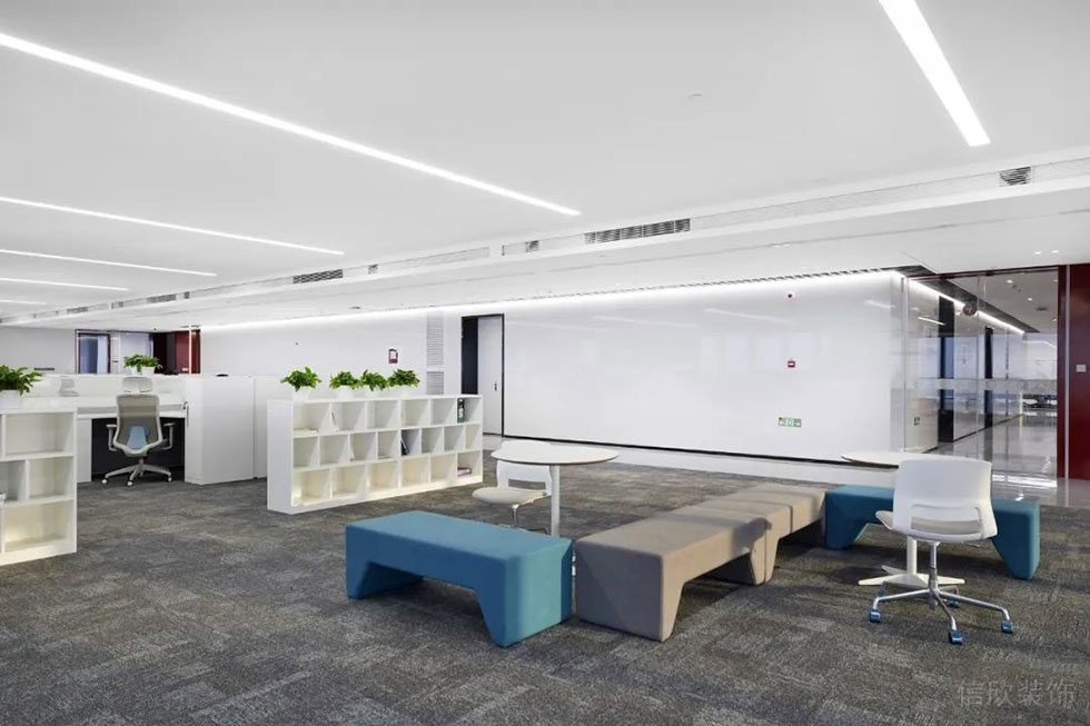 現(xiàn)代極簡(jiǎn)主義灰色主調(diào)辦公室裝修設(shè)計(jì)案例 休息區(qū)