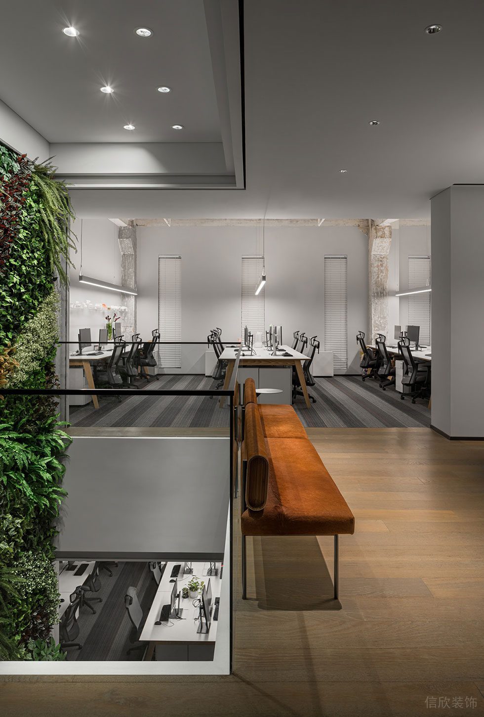 現(xiàn)代簡約時尚風(fēng)格辦公室裝修設(shè)計(jì)方案 工作區(qū)
