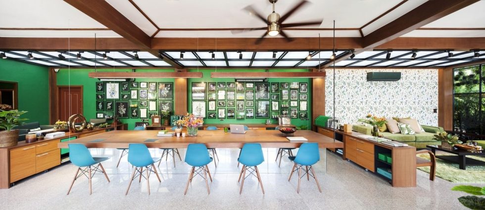 暖色田園風(fēng)辦公室裝修設(shè)計(jì)暖木色辦公區(qū) 暖色田園風(fēng)辦公室裝修設(shè)計(jì)暖木色辦公區(qū)