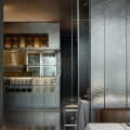 深遠(yuǎn)輕奢金屬感中餐廳餐柜設(shè)計(jì)圖