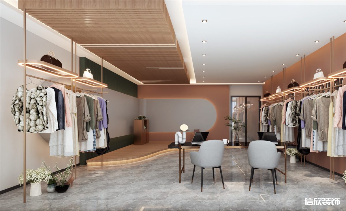 羅湖區(qū)東門服裝帶貨直播間裝修設(shè)計(jì)