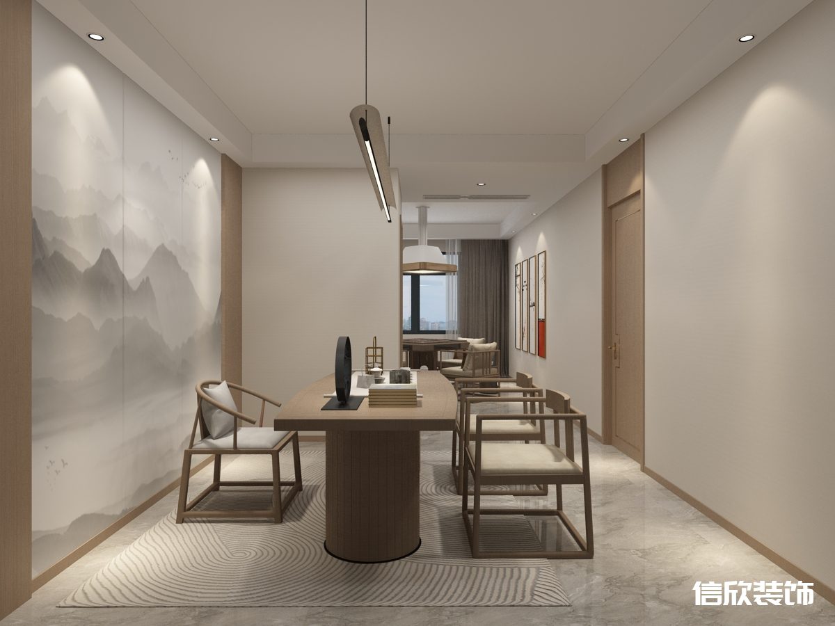 深圳福田景田棋牌室茶室裝修設(shè)計