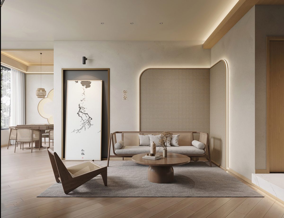 深圳福田沙尾棋牌室休息區(qū)裝修設計