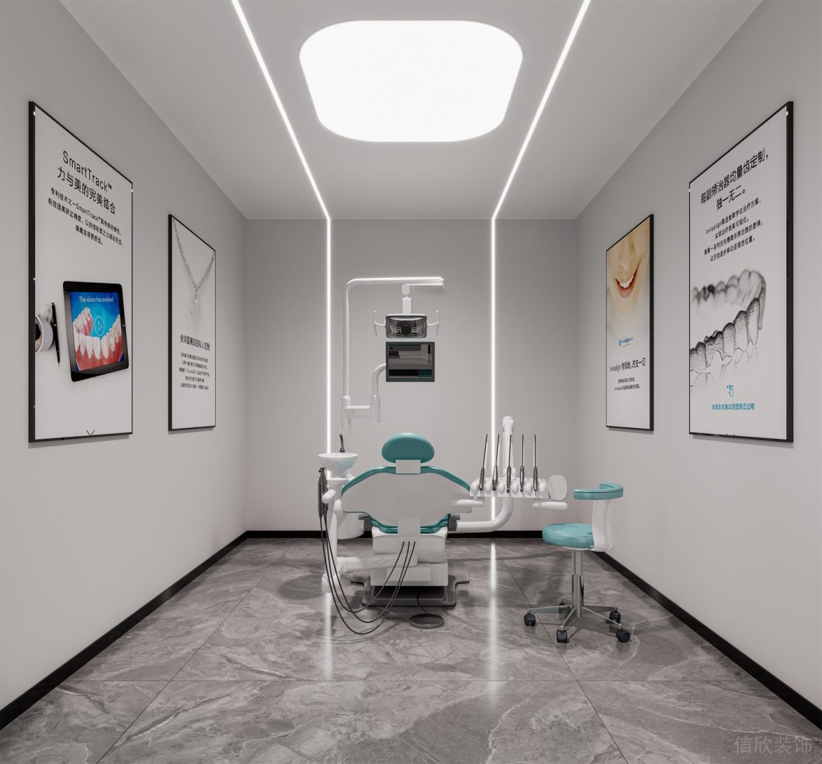 詫寂風(fēng)消毒臺(tái)柜器械定制手術(shù)室效果圖