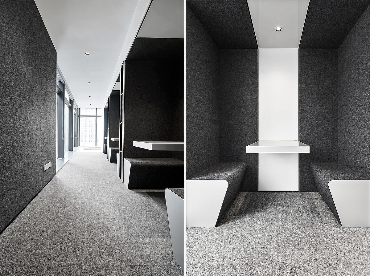 獨(dú)立面對面洽談室硅藻泥溫馨顆粒