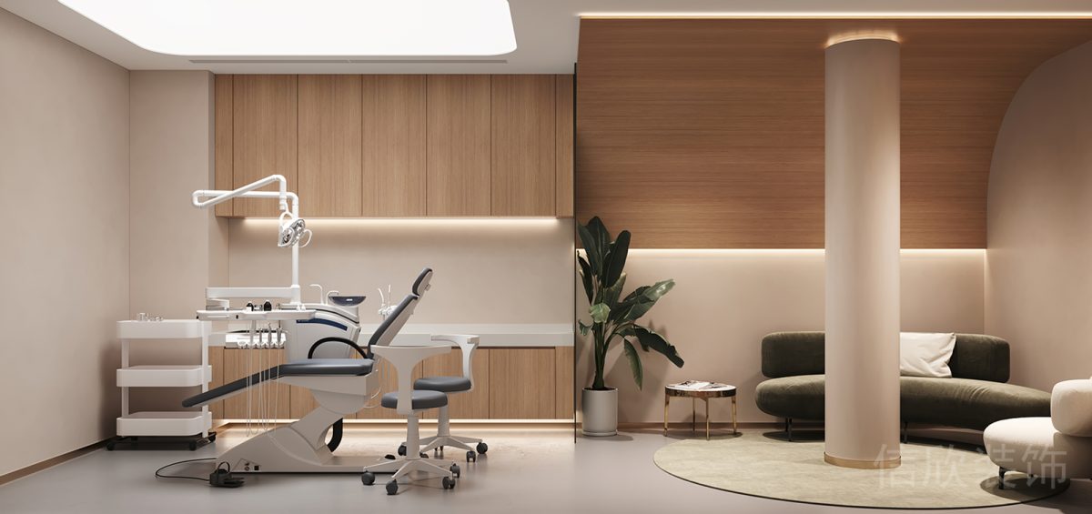 天安科技產(chǎn)業(yè)園口腔中心圓形沙發(fā)設(shè)計(jì)