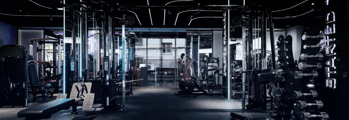 健身房裝修設(shè)計力量器械工業(yè)風(fēng)效果圖