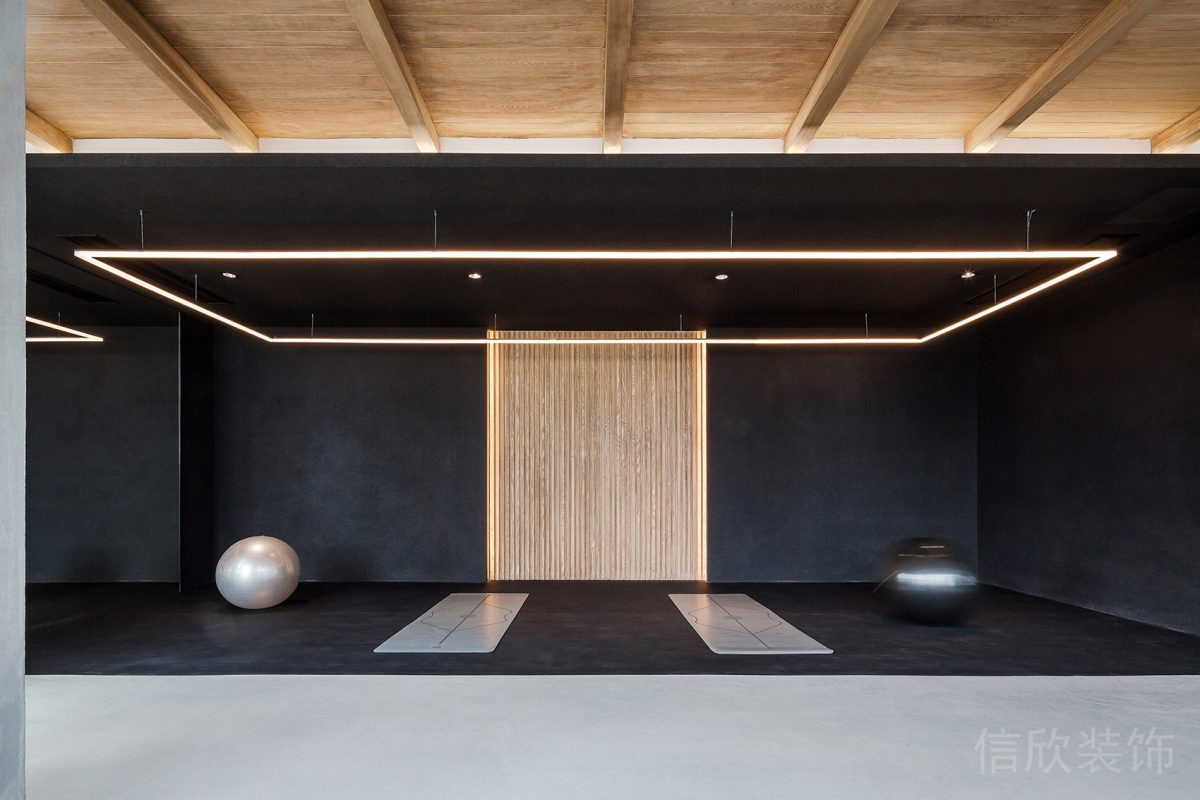 黑色對(duì)稱(chēng)式裝修設(shè)計(jì)木質(zhì)新中式裝修效果圖燈飾led設(shè)計(jì)辦公室