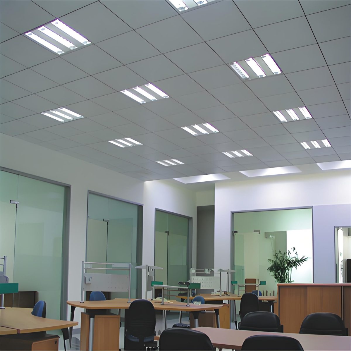 辦公室方塊無(wú)塵板吊頂
